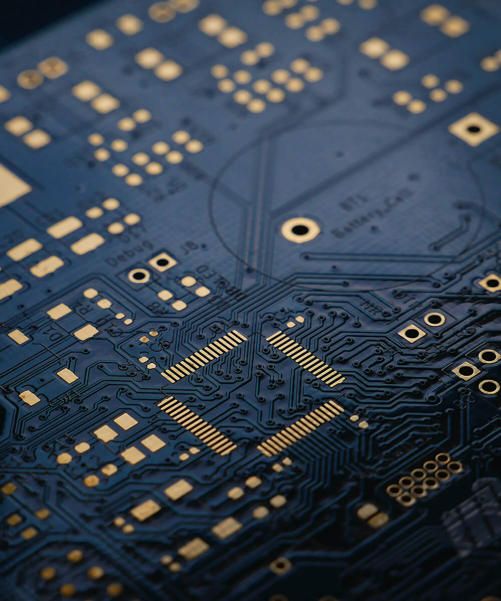 Piirilevy lähikuvassa